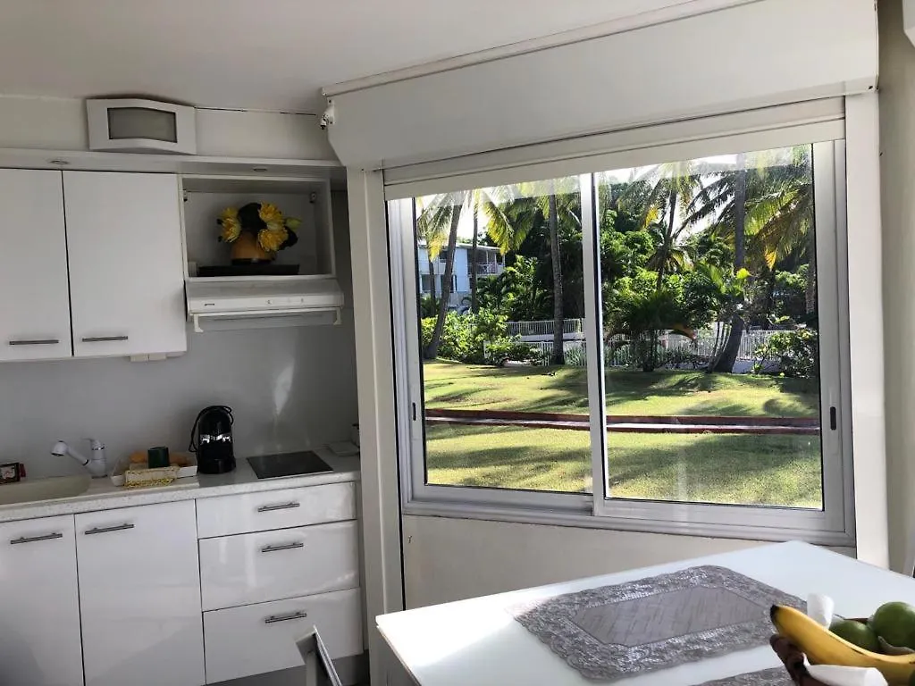 Beau Studio Lumineux Vue Mer Acces Plage Et Piscine Le Gosier  Guadeloupe